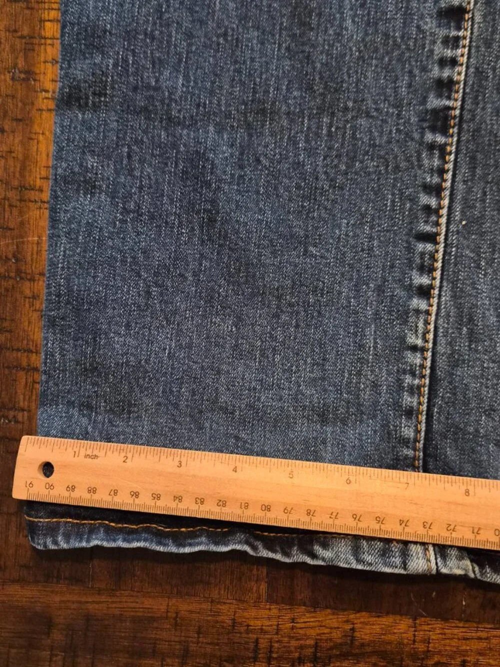 Rock And Roll Cowboy Jeans 40x36 Blue Denim Double Barrel Relaxed Bootcut G599